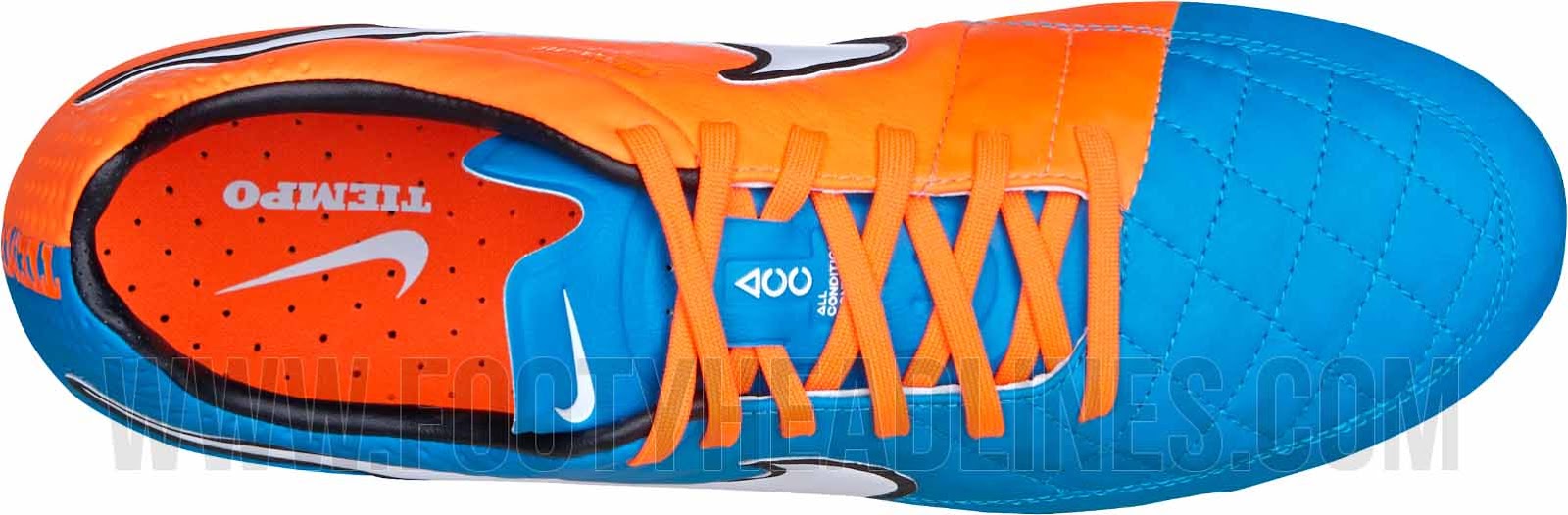 Nike tiempo legend v orange and blue hotsell